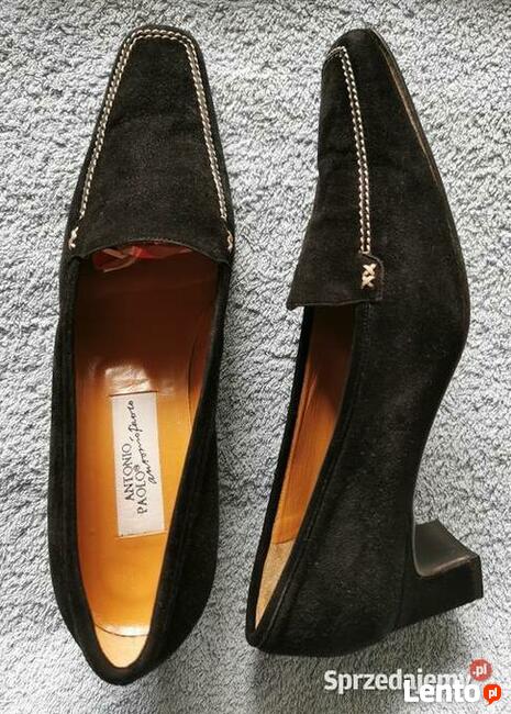 Czółenka włoskie ANTONIO PAULO Rozm.39,5 JAK NOWE