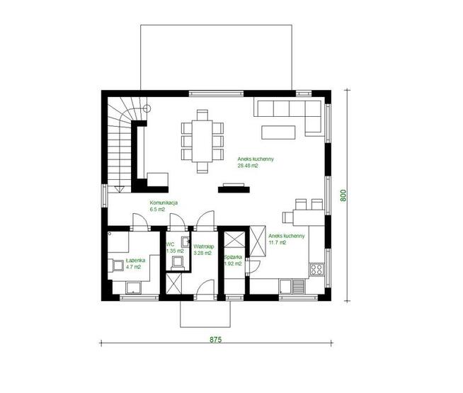 PL 22 dom na zgłoszenie 70 m Polski ład