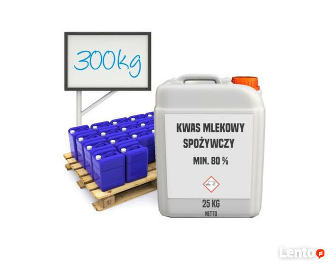 Kwas mlekowy spożywczy 80%