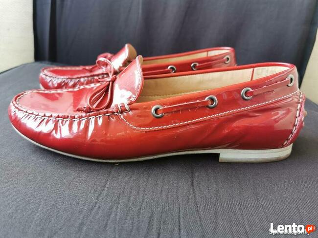 Buty SIOUX rozm.41 Skóra naturalna lakierowana Super stan