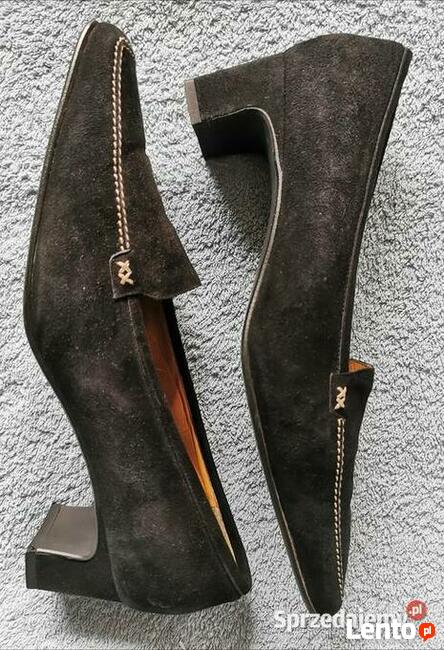 Czółenka włoskie ANTONIO PAULO Rozm.39,5 JAK NOWE