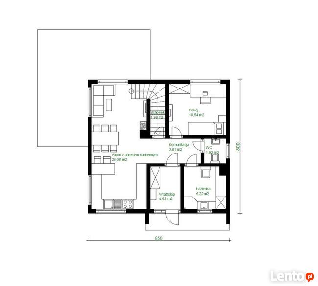 PL 16 dom na zgłoszenie 70 m Polski ład
