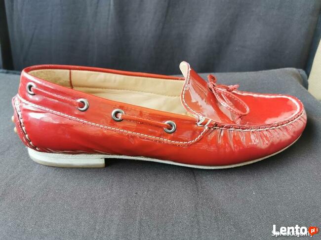 Buty SIOUX rozm.41 Skóra naturalna lakierowana Super stan