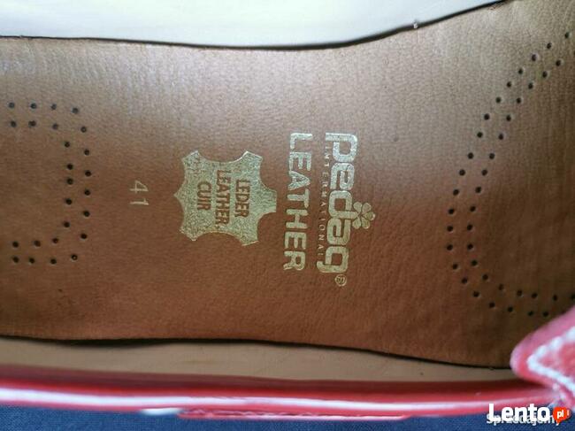 Buty SIOUX rozm.41 Skóra naturalna lakierowana Super stan