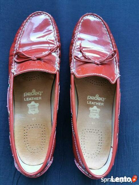 Buty SIOUX rozm.41 Skóra naturalna lakierowana Super stan