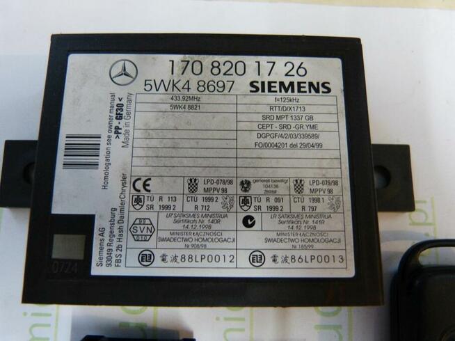 Dorobienie klucza do mercedes SLK - Mielec