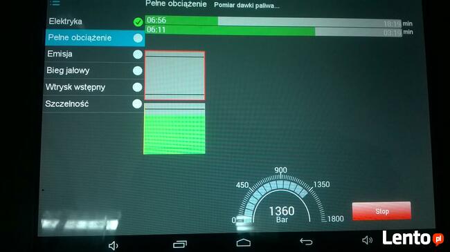Eps 118 tester wtrysków Bosch ,stół probierczy