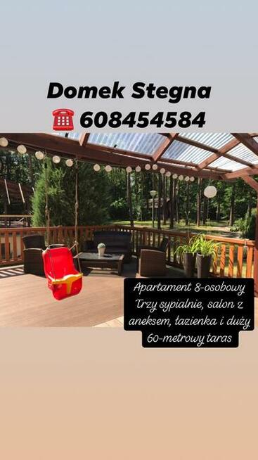 Domek Stegna blisko morza