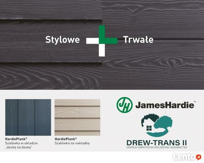 Deska elewacyjna włóknocementowa HardiePlank Kolor - szara