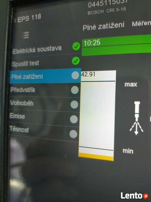 Eps 118 tester wtrysków Bosch ,stół probierczy