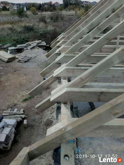 Dachy, Więźby, pokrycia dachowe