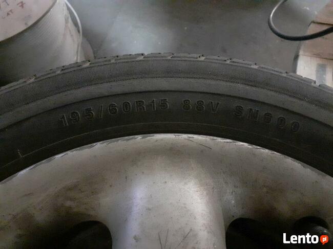 Koła, alufelgi OZ 15 4x114,3 z oponami 195/60R15