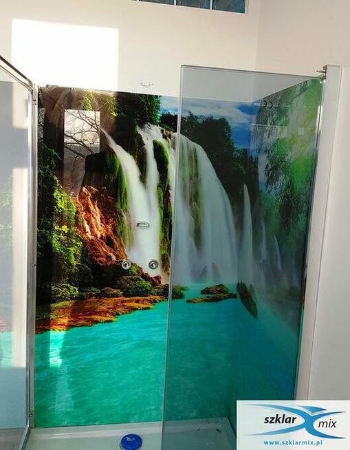 Szklarz Kabina prysznicowa, ścianka walk-in pomiar i montaż