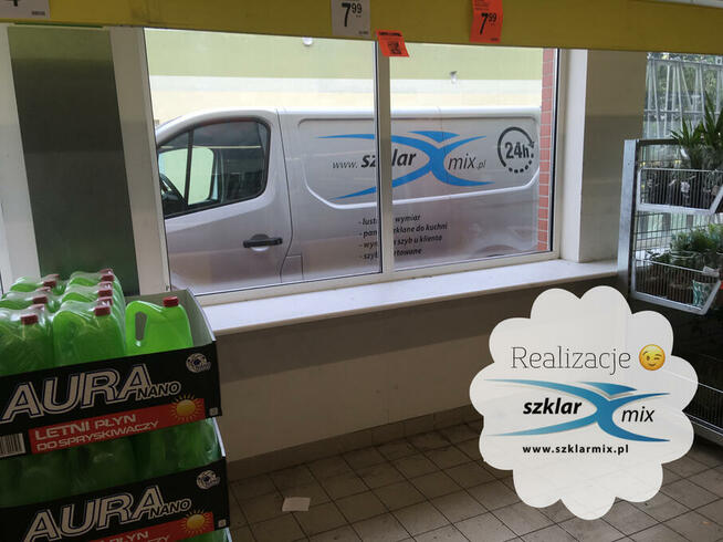 Szklarz szyby zespolone na wymiar pomiar i montaż