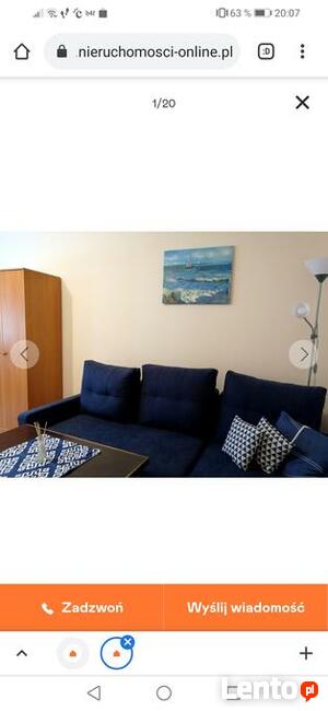 Duzy pokoj z tarasem w centrum Olsztyna