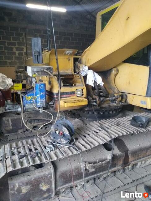 Naprawa maszyn koparki sprzęt ciężki regeneracja