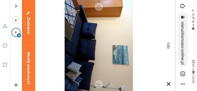 Duzy pokoj z tarasem w centrum Olsztyna