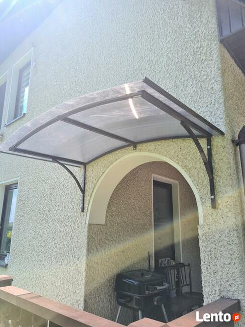 Daszki nad drzwi i balkonowe, zadaszenia poliwęglanowe