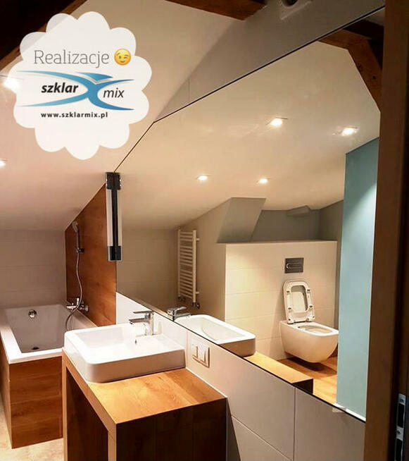 Szklarz Kabina prysznicowa, ścianka walk-in pomiar i montaż