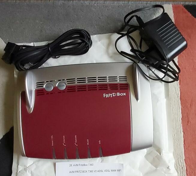 Router bezprzewodowy AWM Fritz Box 7360