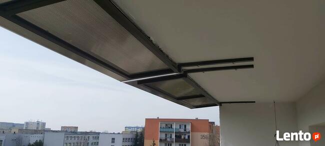 Daszki nad drzwi i balkonowe, zadaszenia poliwęglanowe