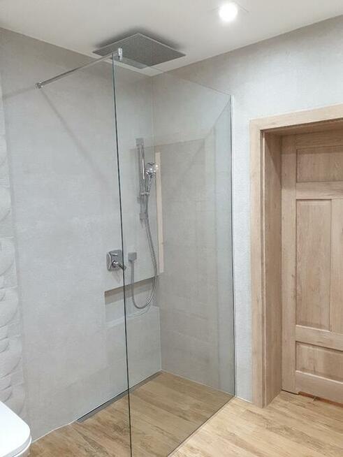 Szklarz Kabina prysznicowa, ścianka walk-in pomiar i montaż