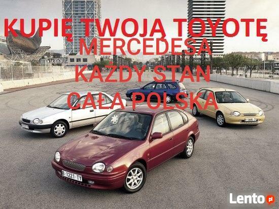 Kupie Toyoty Mercedesy Osobowe Dostawcze KAŻDY Stan