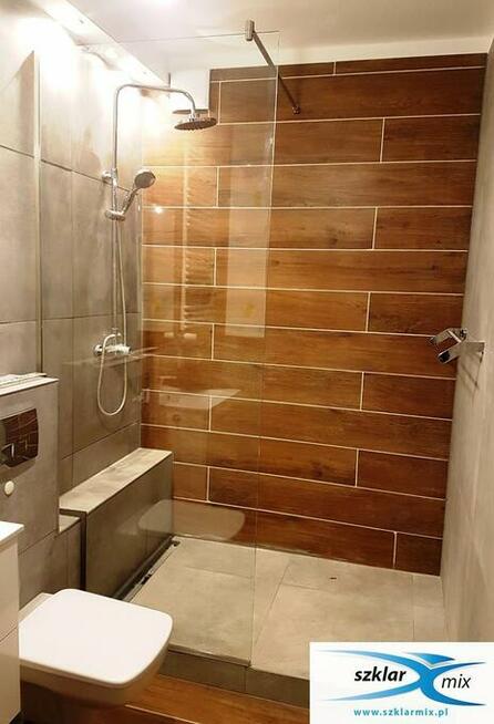 Szklarz Kabina prysznicowa, ścianka walk-in pomiar i montaż