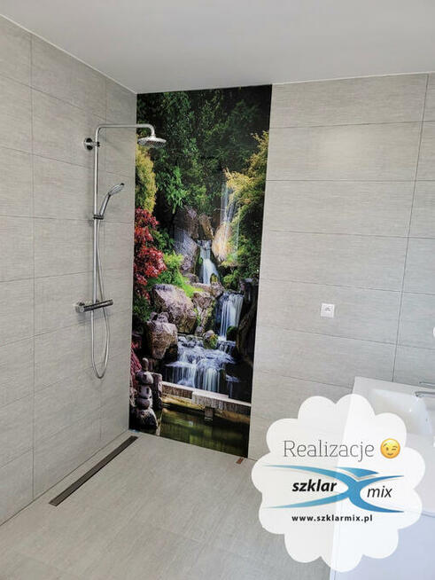 Szklarz Kabina prysznicowa, ścianka walk-in pomiar i montaż