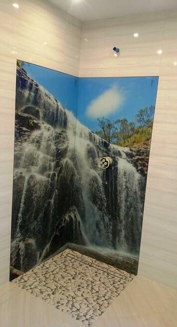 Szklarz Kabina prysznicowa, ścianka walk-in pomiar i montaż