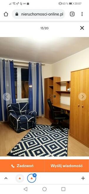 Duzy pokoj z tarasem w centrum Olsztyna