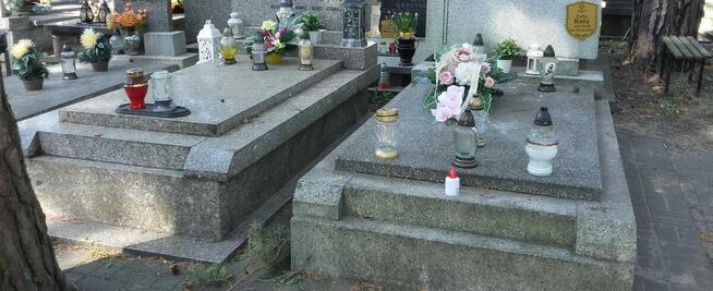 Sprzątanie grobów, pomników.Cały rok.Otwock, Józefów, Karczew