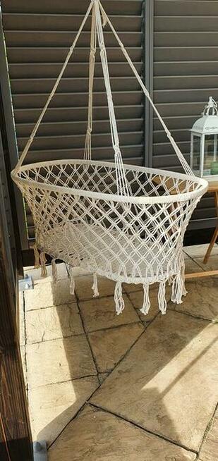 Nowe Wiszące kołyski dla niemowlaka, huśtawka boho