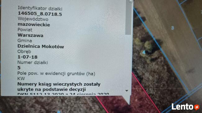 Działka inwestycyjna Warszawa Augustówka