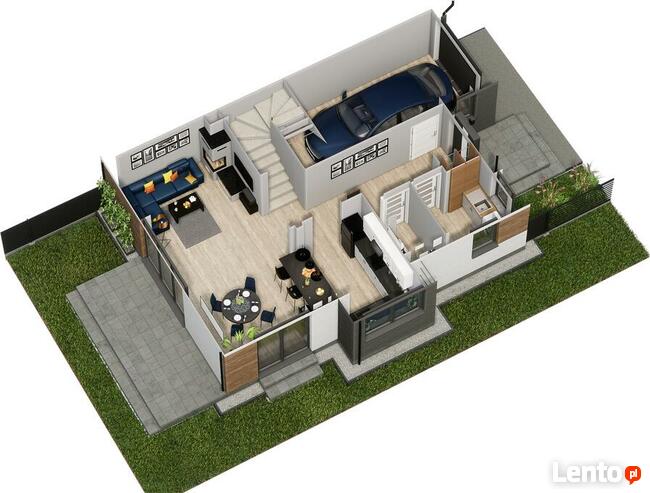 Dom z ogrodem w Dąbrówce Tczewskiej