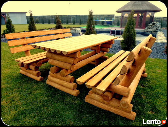Meble ogrodowe ,drewniane ,huśtawka ,stół ,lawka ,dostawa180