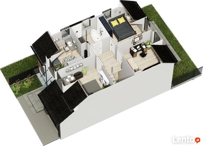 Dom z ogrodem w Dąbrówce Tczewskiej