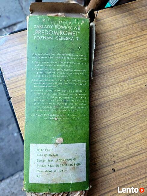 Sprzedam nowy łancuch napędowy do komara