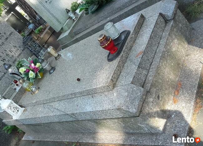 Sprzątanie grobów, pomników.Cały rok.Otwock, Józefów, Karczew