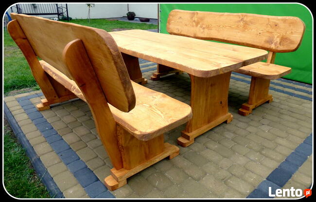 Meble ogrodowe ,drewniane ,huśtawka ,stół ,lawka ,dostawa180