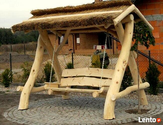 Meble ogrodowe ,drewniane ,huśtawka ,stół ,lawka ,dostawa180