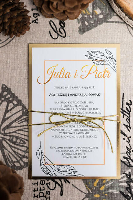 Tanie zaproszenia na ślub