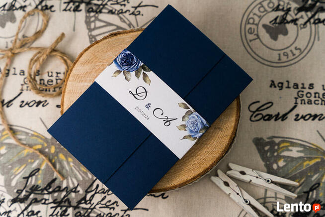 Oryginalne zaproszenia ślubne i dodatki na wesele