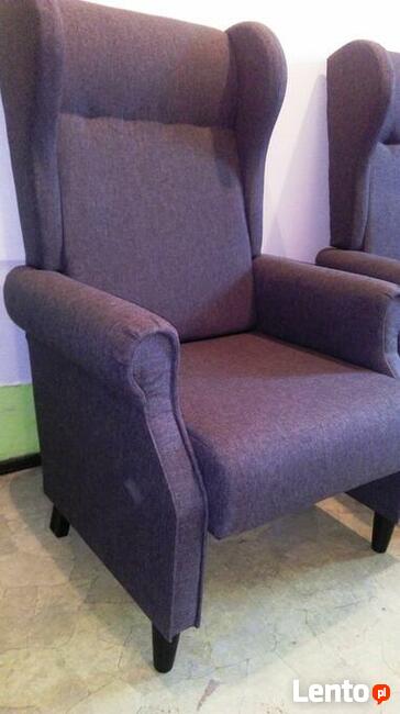 Nowy fotel uszak Łódź dostępny w wielu kolorach