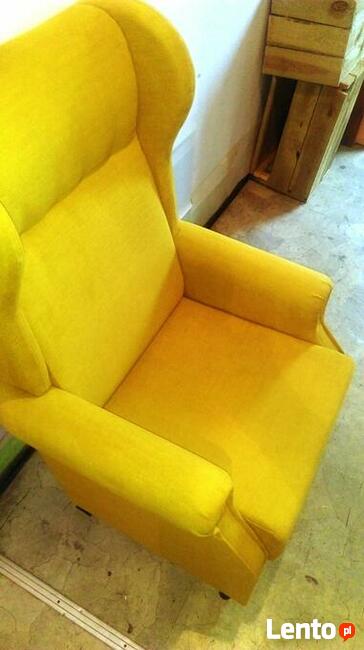 Nowy fotel uszak Łódź dostępny w wielu kolorach