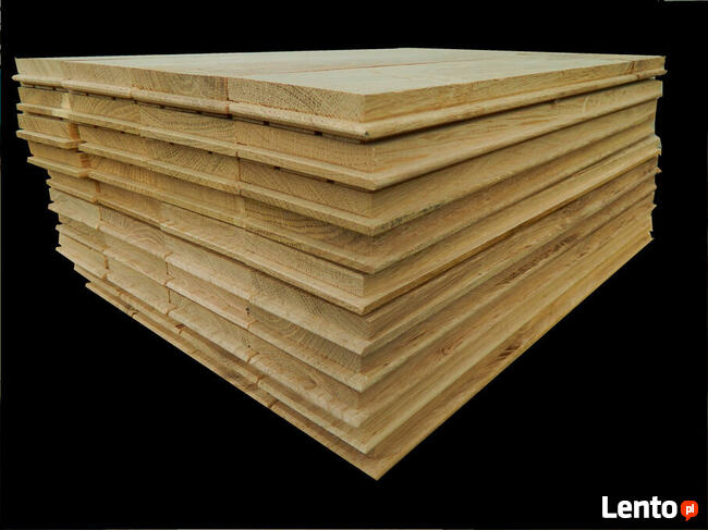 Parkiet lity dębowy IV klasa klepka dąb drewno opał
