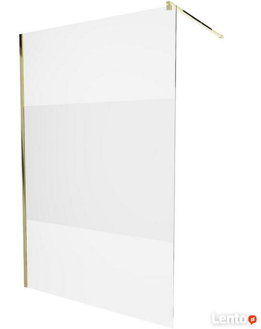 Ścianka Prysznicowa ZŁOTA Gold rozmiary szkło 8 mm