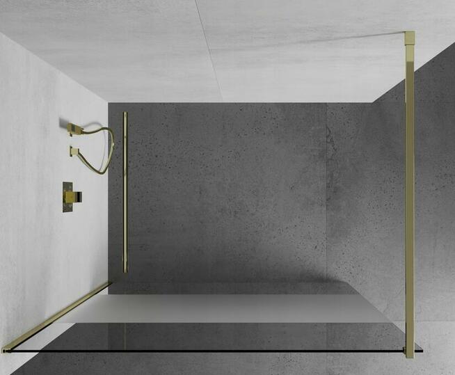 Ścianka Prysznicowa ZŁOTA Gold rozmiary szkło 8 mm