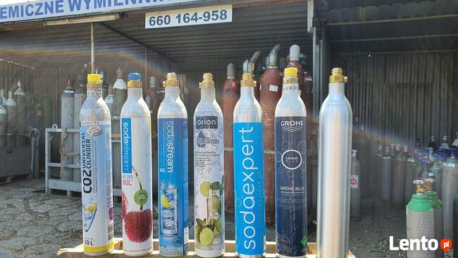Sodastream, Aquadream, napełnianie butli CO2, nabój CO2