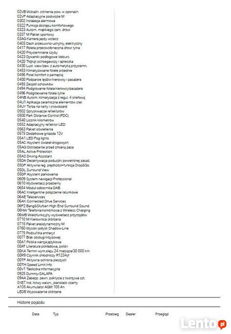 BMW Sprawdzenie VIN przebieg historia serwisowa 7/7